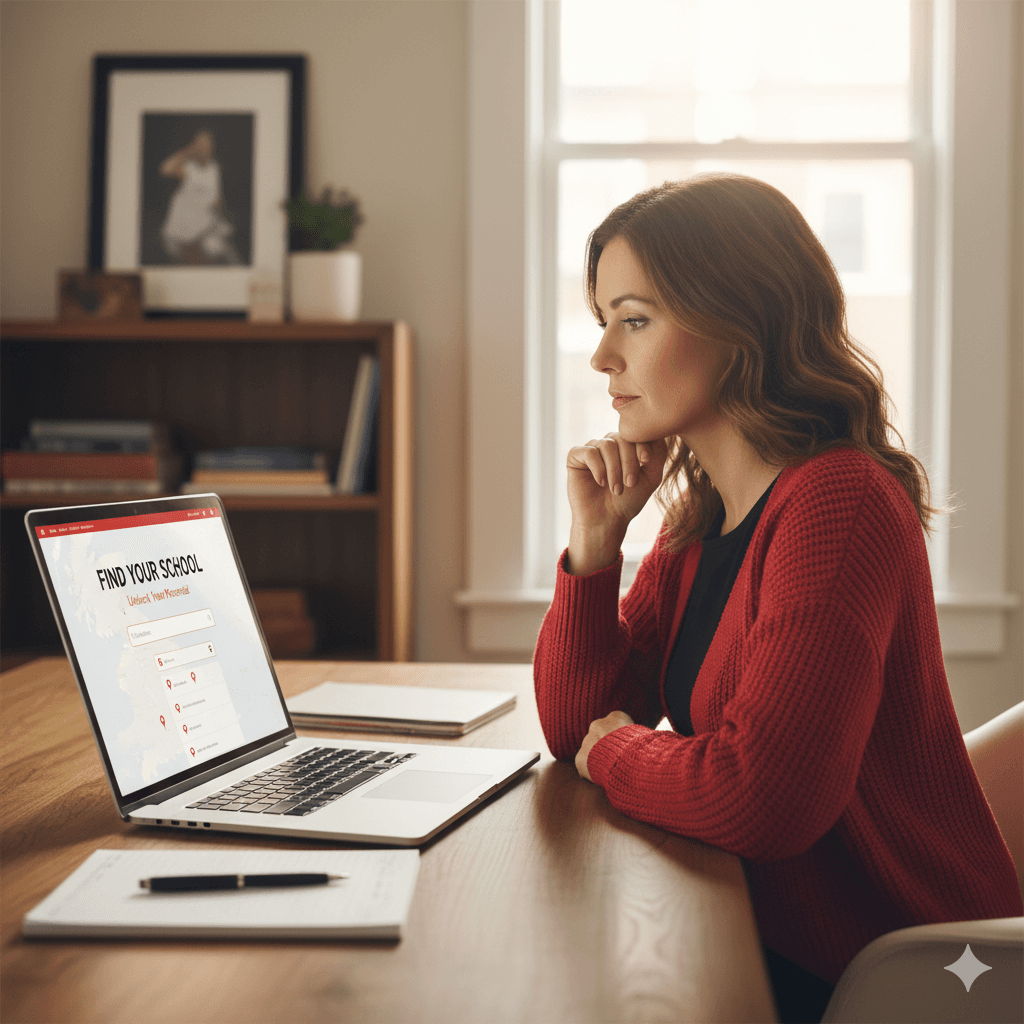 Parent researching grammar school admissions